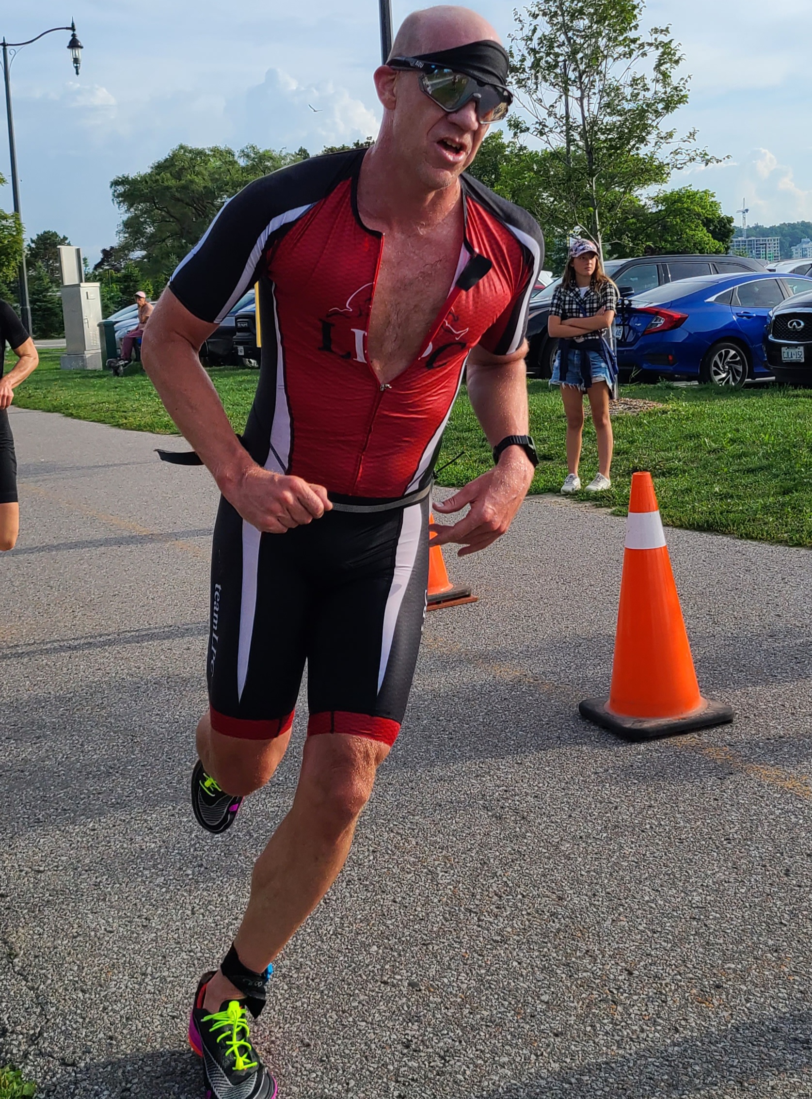 Barrie Triathlon run